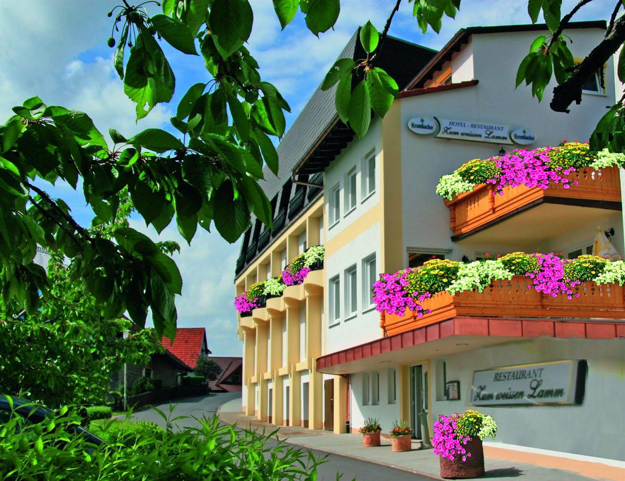 Zum Weissen Lamm Hotel Rothenberg Exterior foto